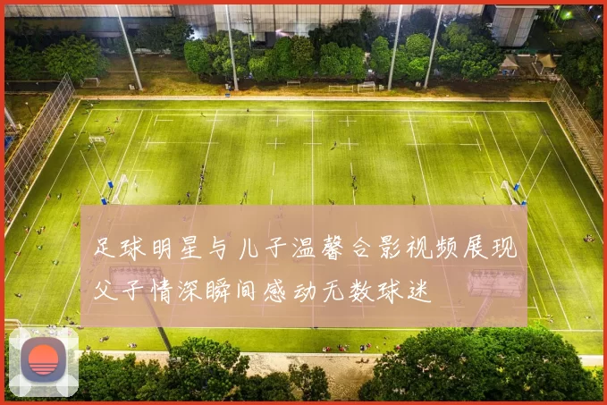 足球明星与儿子温馨合影视频展现父子情深瞬间感动无数球迷
